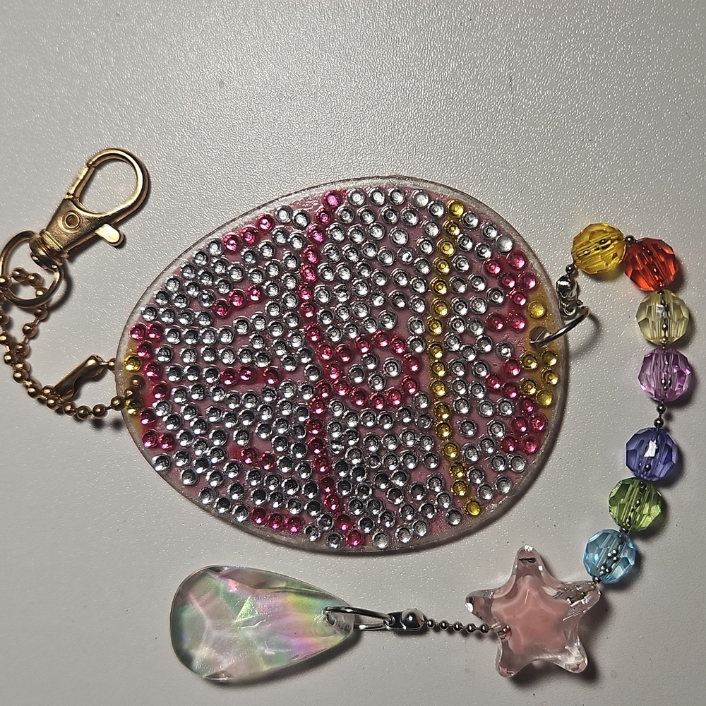 Easter Keychain Diamond Art Style